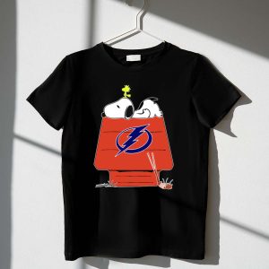 Peanuts Snoopy And Woodstock Tampa Bay Lightning Hockey House Shirt