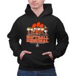 Peanuts Snoopy division I softball regional Clemson Tigers 2024 NCAA 2 Hoodie.jpg