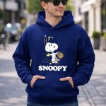 Peanuts Snoopy with Easter Basket 8 Hoodie