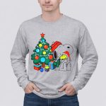Peanuts Snoopy with Woodstock and Christmas Tree and Gifts 6 Long Sleeves 1.jpg