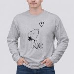 Peanuts Valentine Snoopy Heart Valentines Day 6 Long Sleeves