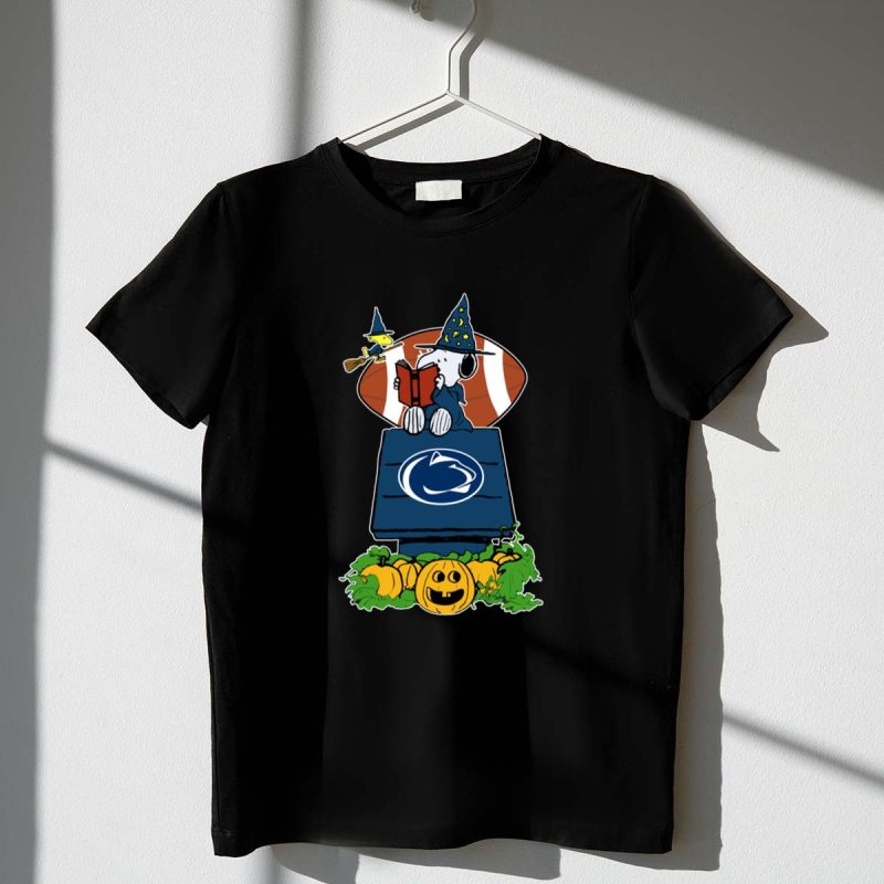 Penn State Nittany Lions Halloween Snoopy Football Pumpkin Patch 1 T Shirt.jpg