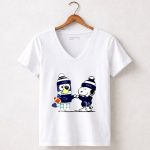 Penn State Nittany Lions Snoopy Bluey Football 5 Womens V Neck.jpg
