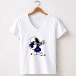 Penn State Nittany Lions Snoopy Dabbing 5 Womens V Neck.jpg