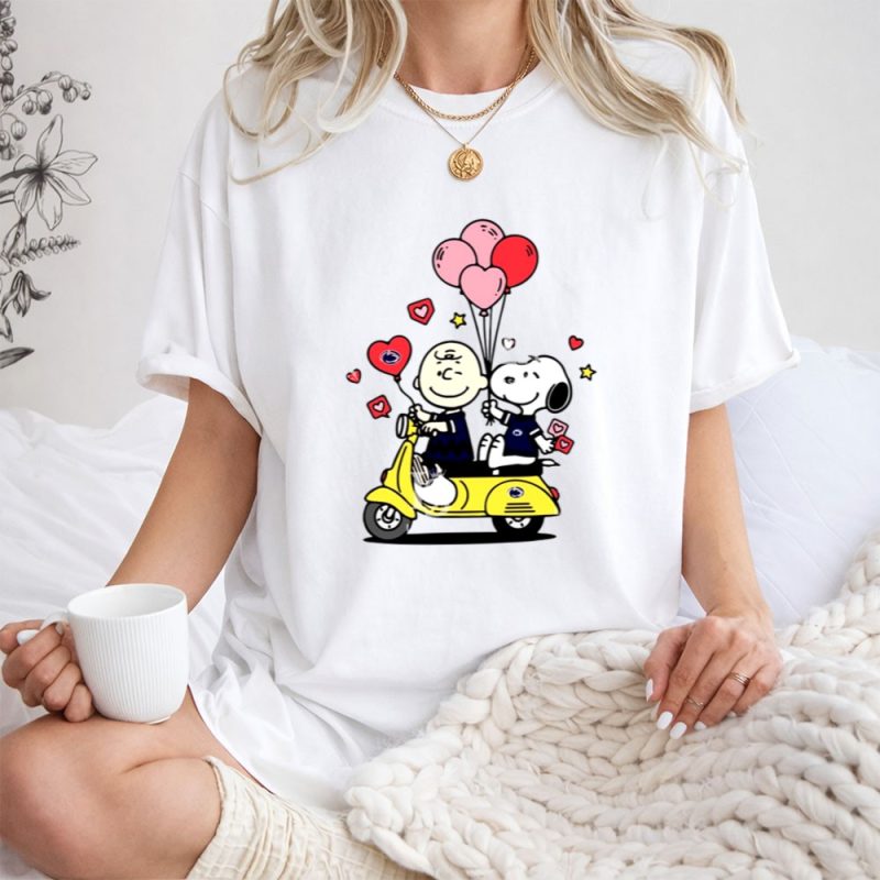 Penn State Nittany Lions Snoopy And Charlie Brown Valentine 1 T Shirt.jpg