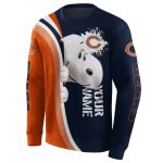 Personalized Chicago Bears Peeking Snoopy All over Print Sweatshirt 2.jpg