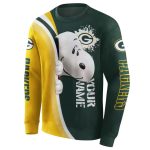 Personalized Green Bay Packers Peeking Snoopy All Over Print Sweatshirt 2.jpg