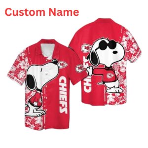 Personalized Kansas City Chiefs Snoopy Hawaiian Shirt 1.jpg