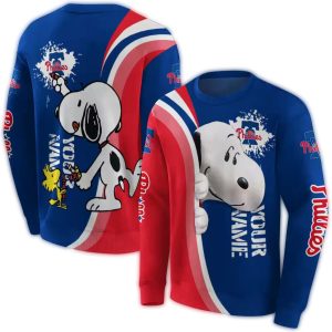 Personalized Philadelphia Phillies Peeking Snoopy All Over Print Sweatshirt 1.jpg