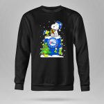 Philadelphia 76ers Snoopy Christmas Present With Tree And Woodstock 9 Sweatshirt