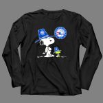 Philadelphia 76ers Snoopy Woodstock Pilgrim Hat Basketball 4 Long Sleeves