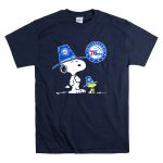 Philadelphia 76ers Snoopy Woodstock Pilgrim Hat Basketball T Shirt 7