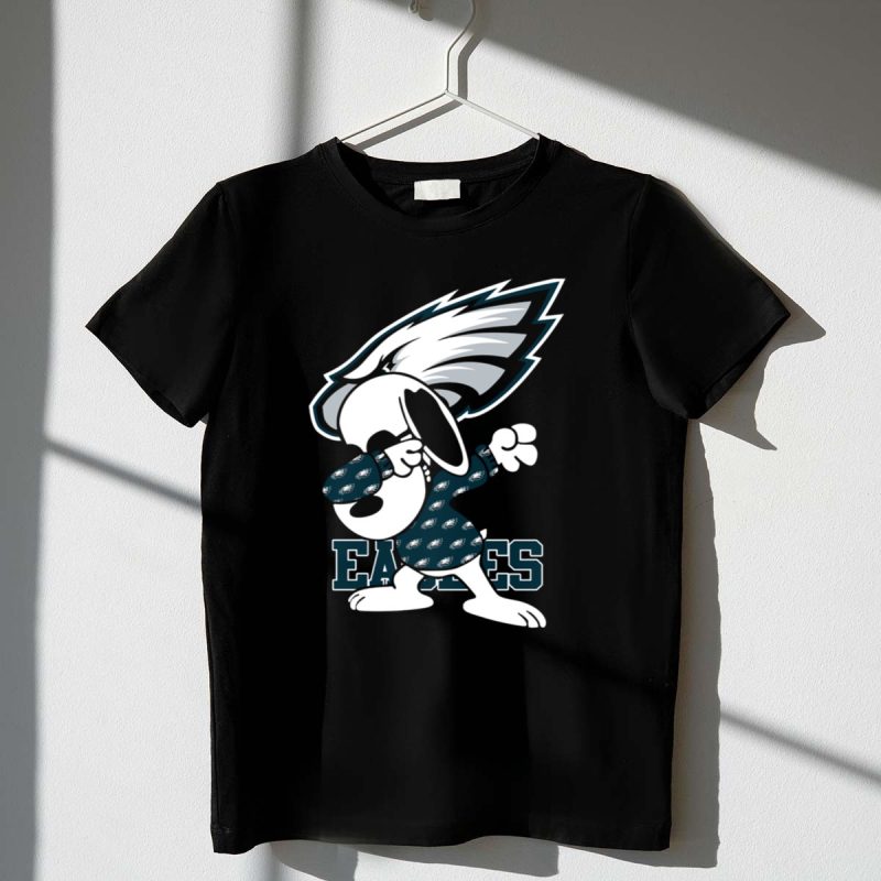 Philadelphia Eagles Snoopy Dabbing Mascot 1 T Shirt