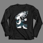 Philadelphia Eagles Snoopy Dabbing Mascot 4 Long Sleeves