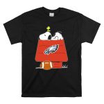 Philadelphia Eagles Snoopy Doghouse Football T Shirt 6