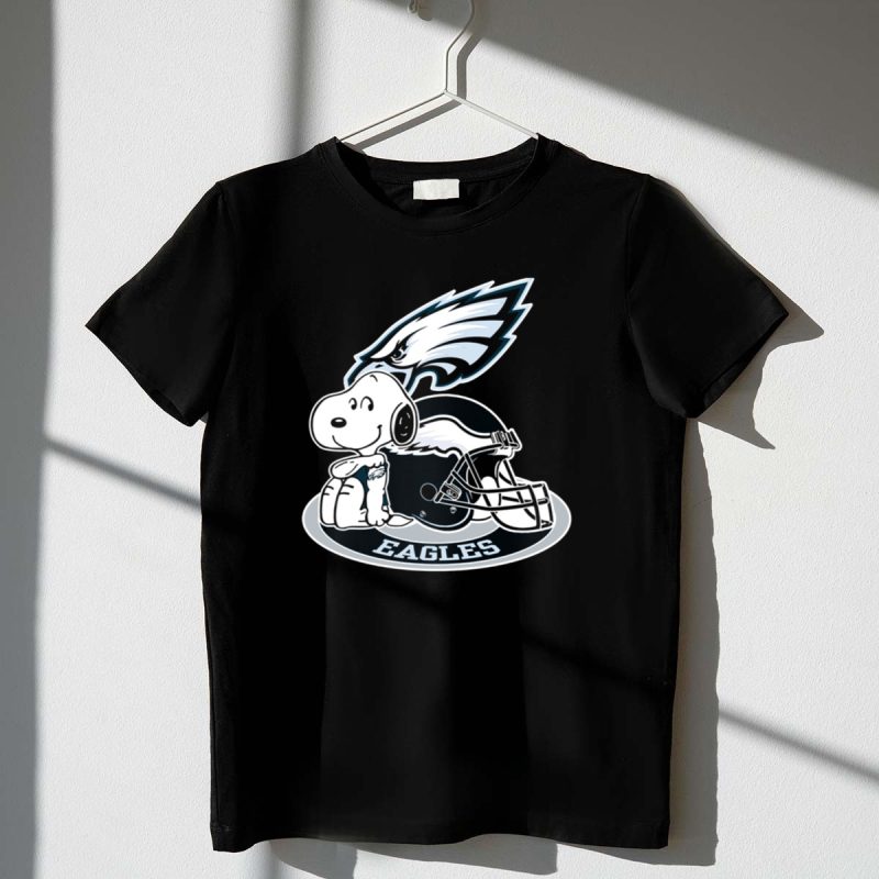 Philadelphia Eagles Snoopy Helmet 1 T Shirt