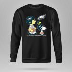 Philadelphia Eagles Snoopy and Woodstock Football Helmets 9 Sweatshirt