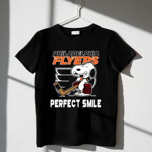 Philadelphia Flyers Snoopy Perfect Smile Shirt