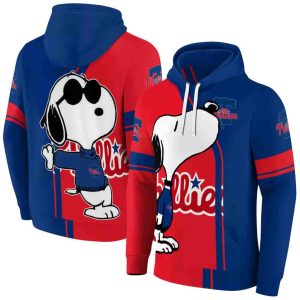 Philadelphia Phillies Playful Snoopy All Over Print Hoodie 1.jpeg