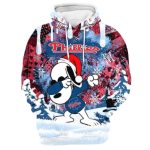 Philadelphia Phillies Snoopy Dabbing The Peanuts Christmas All Over Print Hoodie 2.jpg