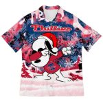 Philadelphia Phillies Snoopy Dabbing The Peanuts Christmas Hawaiian Shirt 2.jpg