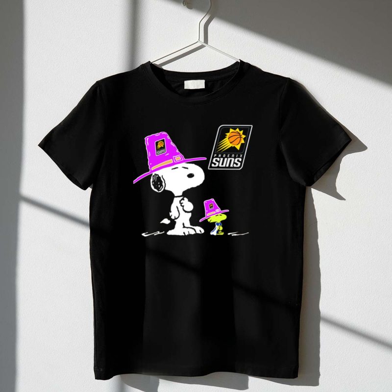 Phoenix Suns Snoopy Woodstock Pilgrim Hats 1 T Shirt