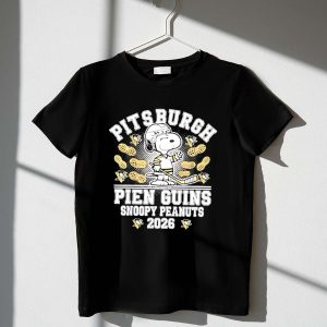 Pittsburgh Penguins Snoopy Peanuts 2026 Shirt