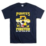 Pittsburgh Pirates Team Snoopy Baseball Fan Forever Not Just When We Win T Shirt 7.jpg