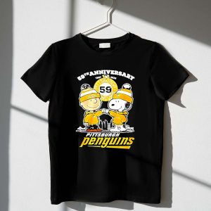 Pittsburgh Steelers 59th Anniversary 1967 2026 Snoopy Peanuts Shirt