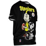 Pittsburgh Steelers Cartoon The Peanuts Snoopy All Over Print T Shirt 3.jpg