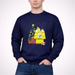 Pittsburgh Steelers Christmas Snoopy Doghouse Festive Holiday Scene 3 Sweatshirt