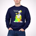 Pittsburgh Steelers Christmas Snoopy Rooftop Holiday Scene 3 Sweatshirt