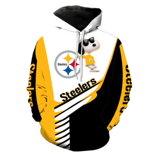 Pittsburgh Steelers Cute Snoopy All Over Print Hoodie 1.png