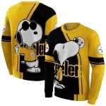 Pittsburgh Steelers Playful Snoopy Graphic All Over Print Sweatshirt 1.jpg