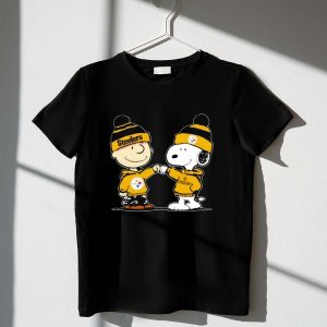 Pittsburgh Steelers Snoopy And Charlie Brown Best Friends Shirt