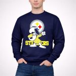 Pittsburgh Steelers Snoopy Dabbing Fan 3 Sweatshirt