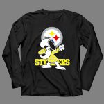 Pittsburgh Steelers Snoopy Dabbing Fan 4 Long Sleeves