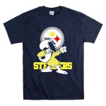 Pittsburgh Steelers Snoopy Dabbing Fan T Shirt 7