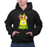 Pittsburgh Steelers Snoopy Halloween Football Magic Doghouse Pumpkins 2 Hoodie