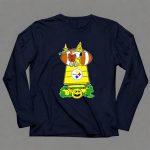 Pittsburgh Steelers Snoopy Halloween Football Magic Doghouse Pumpkins 4 Long Sleeves1