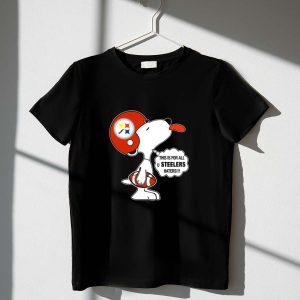 Pittsburgh Steelers Snoopy Helmet This Is For All U Steelers Haters 1 T Shirt