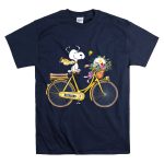 Pittsburgh Steelers Snoopy on Bicycle with Football Helmet and Flowers T Shirt 1.jpeg T Shirt 7