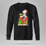 Portland Trail Blazers Snoopy Christmas Peanuts Fan Holiday 9 Sweatshirt