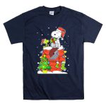Portland Trail Blazers Snoopy Christmas Peanuts Fan Holiday T Shirt 7