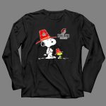 Portland Trail Blazers Snoopy Woodstock Red Hat 4 Long Sleeves