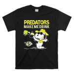 Predators Make Me Drink Nashville Predators Snoopy Fan T Shirt 6.jpg