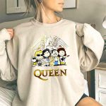 Queen Band Peanuts Comic Style Snoopy Dog 3 Sweatshirt.jpg