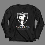 Raiders Peanuts Friends Ill Be There for You Snoopy 4 Long Sleeves