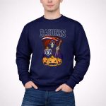 Raiders Reaper with Scythe and Pumpkins Halloween 3 Sweatshirt