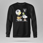 Raiders Snoopy Charlie Brown Woodstock Football Team Helmets 9 Sweatshirt